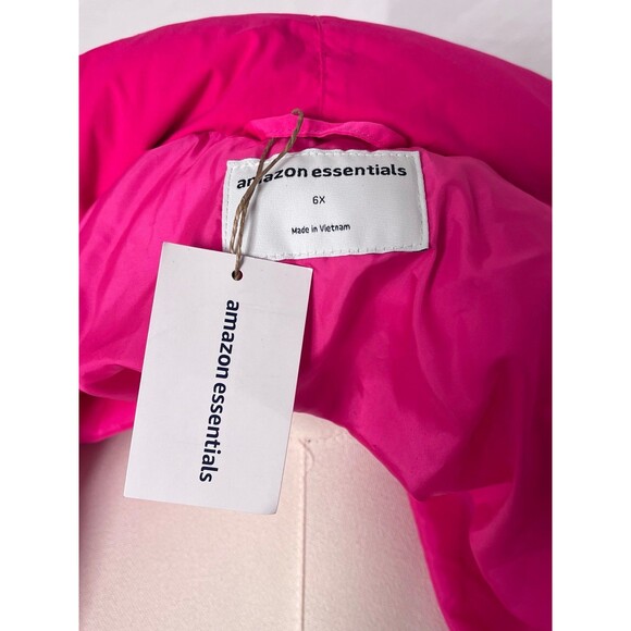 Amazon basics hot pink puffer jacket Plus Size 6x (Not 5x)‎ - Picture 7 of 10